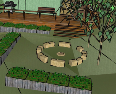 proposed fire pit